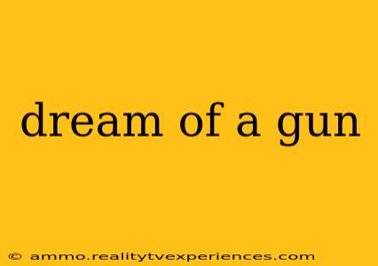 dream of a gun