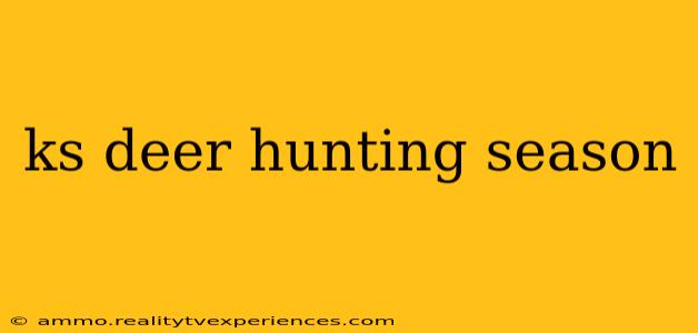 ks deer hunting season